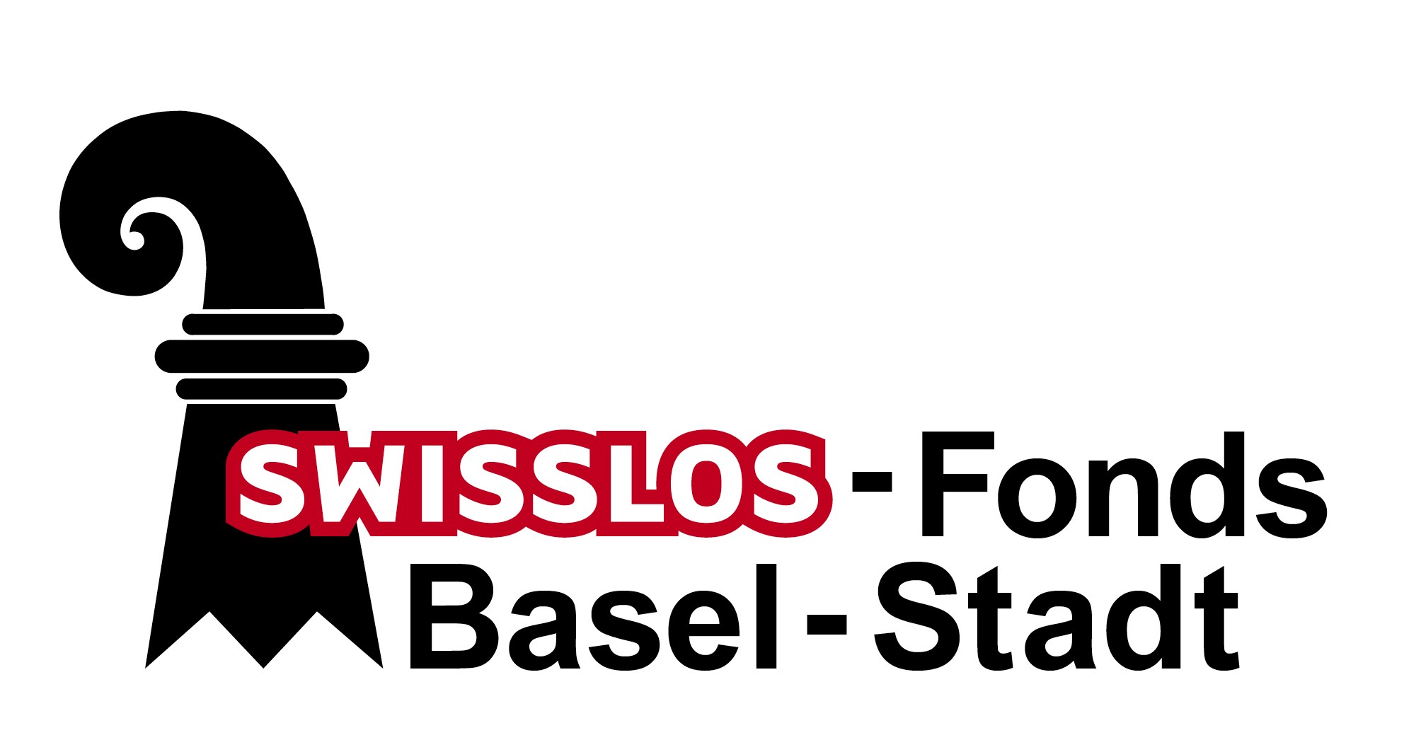 Das Logo von Swisslos Basel-Stadt.